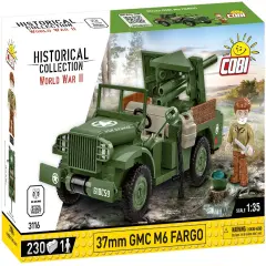 COBI Historical Collection WWII 37mm GMC M6 FARGO Armored Vehicle