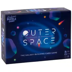 Professor Puzzle: Outer Space - The Galaxy-Building Card Game, Strategy Tile Laying, Build Connections To Score, Family Ages 12+, 2-5 Players, 30 Min