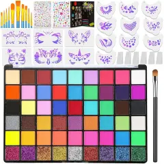 Professional Face Painting Kit(54-colors)