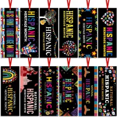 Hispanic Heritage Month Bookmarks (Colorful)