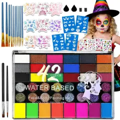 42 Color Face Painting Kit(rainbow)