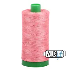 Flamingo - Variegated (4250) | 40wt Large Spool (1000M / 1094Y) | Aurifil Thread