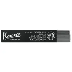 Kaweco Graphite Lead Refills - Black, 2.0 mm, HB, Pkg of 24