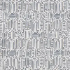 Powder Blue - Blue Abstract & Geometric,Global Upholstery Fabric 54 Inches"