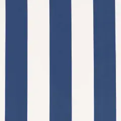 Nautical - Blue Stripe Upholstery Fabric 54 Inches"