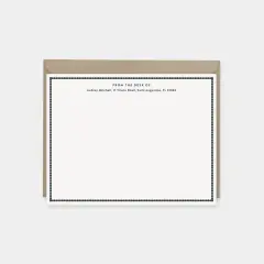 Decorative Border Note Cards III