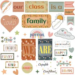 Boho Bulletin Board Decorations Sets