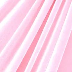 1 Yard Stretch Velvet Fabric Soft Medium Weight Sheen 4-Way Stretch 58/60" Width Pastel Pink