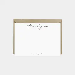 Elegant Minimal Note Cards