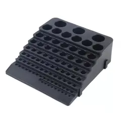 Drill Bit Storage Box Milling Cutter Drill Finishing Holder Organizer - 84 Slots
