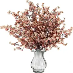 15 Pcs Babys Breath Artificial Flowers Gypsophila Bouquets