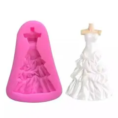 Mannequindress flower silicone mold