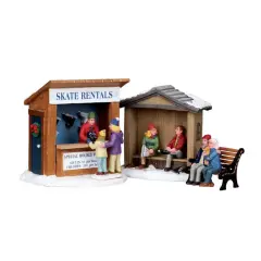 Lemax Skate Rentals (Set of 3)