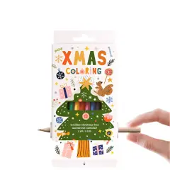 CHRISTMAS TREE & ADVENT CALENDAR COLORING ACTIVITY