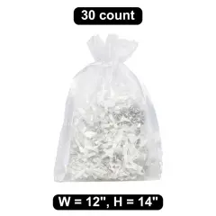 12" x 14" Organza Bag Large Capacity for Special Items