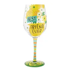 Enesco Lolita Best Friend Ever Wine Glass