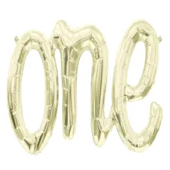 ONE SCRIPT FOIL BALLOON GARLAND