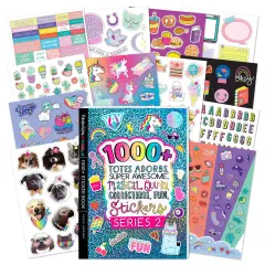 Fashion Angels: 1,000+ Totes Adorbs Sticker Book - Cute & Playful, Colorful Assorted Themed Stickers, Decorate Toys-Crafts-Notebooks-Journals, Kids 6+