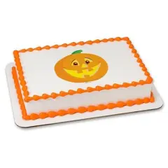 Halloween Edible Icing Image for 8 inch round cake