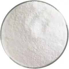 Bullseye Fusible Dense White Opal Glass Frit 5oz Jar - 90 COE - #0313