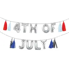 4TH JULY BALLOON GARLAND KIT