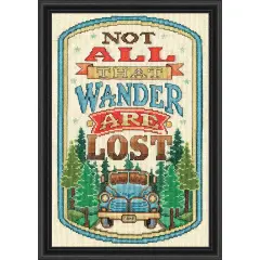 Design WorksAll that Wander Counted Cross-Stitch Kit Multi