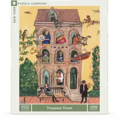 New York Puzzle Company Treasure Trove 1000 Piece Piece Jigsaw Puzzle