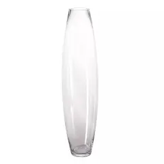 31-Inch tall Clear Cylindrical Glass Vase Party Home Events Wedding Supplies