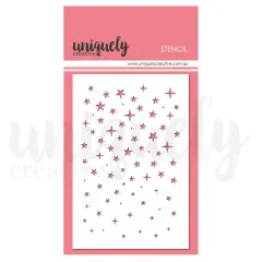 Twinkly Stars Stencil