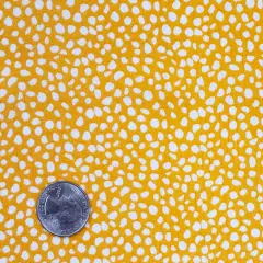 1 Yard Rayon Crinkle Mustard or Ivory Woven Fabric, 50/52&Prime; Wide 100% Rayon