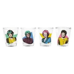 The Golden Girls 2oz Shot Glass Set of 4