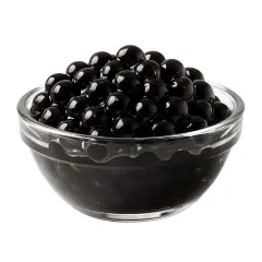 Black Tapioca Pearl 6.6 lbs, Chewy Boba Balls for Bubble Tea & Desserts