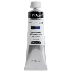 Schmincke Primacryl Professional Acrylic Paint - Ultramarine Blue, 150 ml Tube