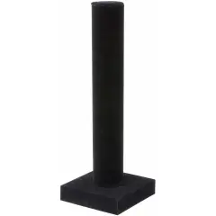 Plymor Black Velvet Vertical Bracelet Display Stand, 4.625" W x 13" H