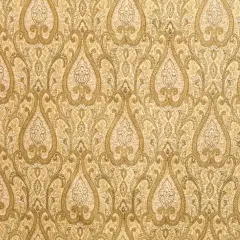 Sarah Upholstery & Drapery Fabric 100% Polyester, 54" Wide with Elegant Pattern Repeat Oatmeal