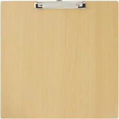 Extra Large 11x17 Clipboard with Low-Profile Clip - Wooden Vertical Long Clip Board - Office Clipboard Wood - Office Supplies