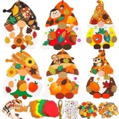 Make Your Own Fall Gnome Ornaments