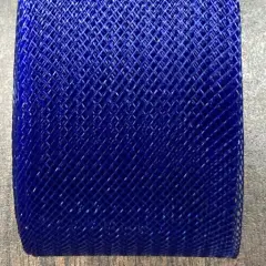 1 Yard Horsehair Braid Trim 100% Nylon Stiff Crinoline Webbing for Dresses, Hats & Costumes 2" Wide Navy Dark