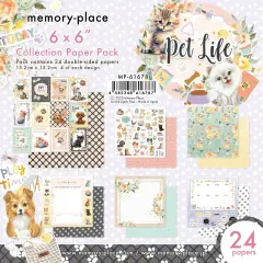 Memory Place Collection Pack 6"X6"-Pet Life