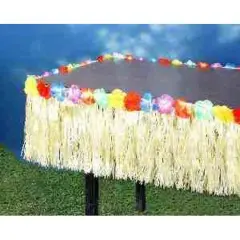 Hawaiian Luau Party Grass Skirt Table Fringe