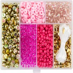 CousinDIY Mosaic Bracelet Kit-Rose Blush