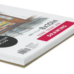 artPOP! Drawing Pad, 8" x 10", 50 Sheets, 80 lb/135 gsm, Acid-Free, Top Wirebound, Artist Paper for Drawing & Sketching, Students & Adults, Colored Pencil, Graphite, Charcoal, Pastels