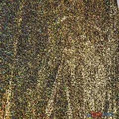 4 Way Stretch Dancewear Fabric 58/60" Wide Pebbles Hologram Spandex With Multiple Colors Black Gold