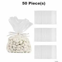 5 1/2" x 11" Bulk 50 Pc. Classic Clear Cellophane Treat Bags
