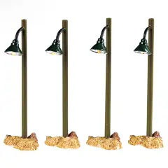Rustic Street Lamp (Set of 4) Lemax