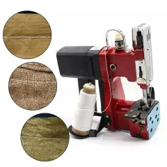 Handheld Industrial Electric Bag Stitching Closer Sewing Machine 15000 rpm 110v