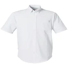 HUK&reg; Men's Kona Solid Short Sleeve Shirt White