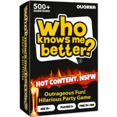 Who Knows Me Better? - Fun Card Board Game for Adults