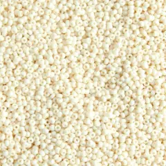 John Bead 8/0 Solgel Czech Glass Seed Beads, 500g Beige