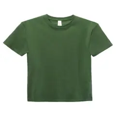Threadfast Apparel&reg; Youth Ultimate CVC T-Shirt FOREST GREEN